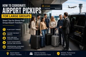 Coordinating group airport pickups made easy