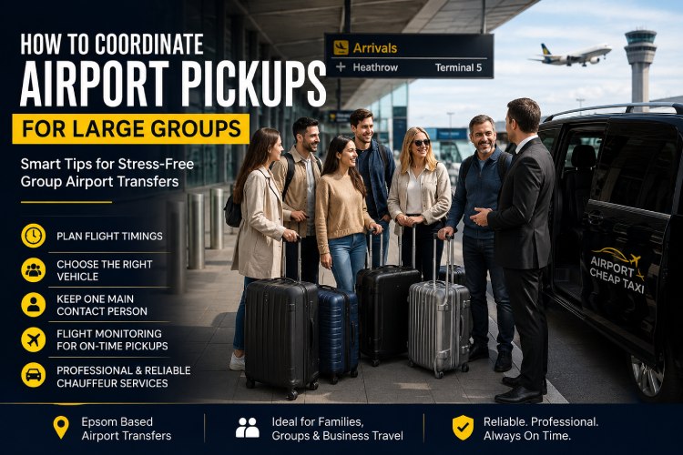 Coordinating group airport pickups made easy