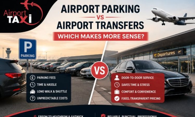 Airport parking vs airport transfers