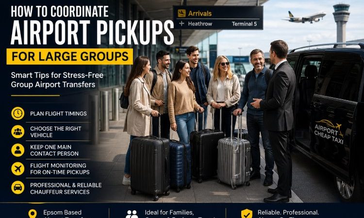 Coordinating group airport pickups made easy
