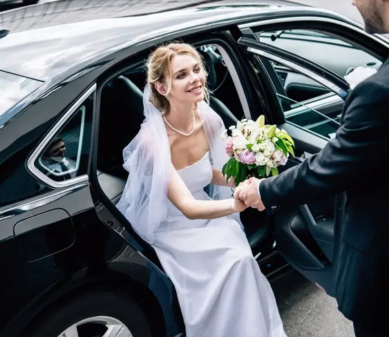 Transparent wedding transport contract